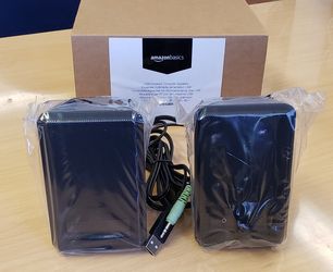 New Computer Speakers | Amazon Basics USB-Powered