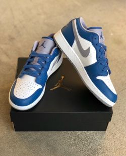 Jordan 1 Low True Blue (5.5Y/7W)