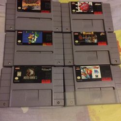 Super Nintendo 6 Games