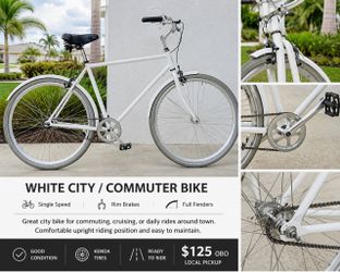 White City Commuter Bike Single Speed