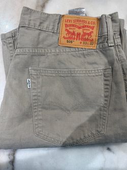 Jeans - Men - Levi’s 505 Style - 33x32 Beige
