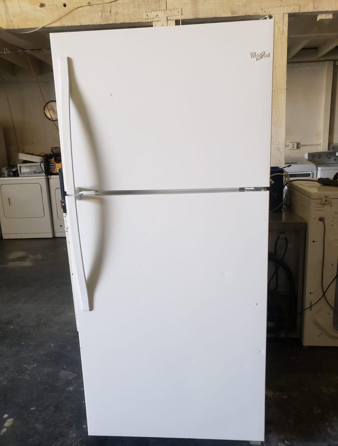 Whirlpool Top Mount White Refrigerator Fridge
