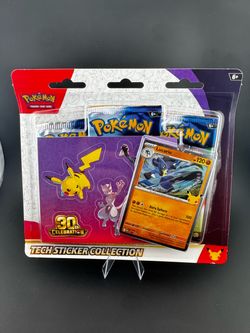 Pokemon 30th Celebration Tech Sticker Collection