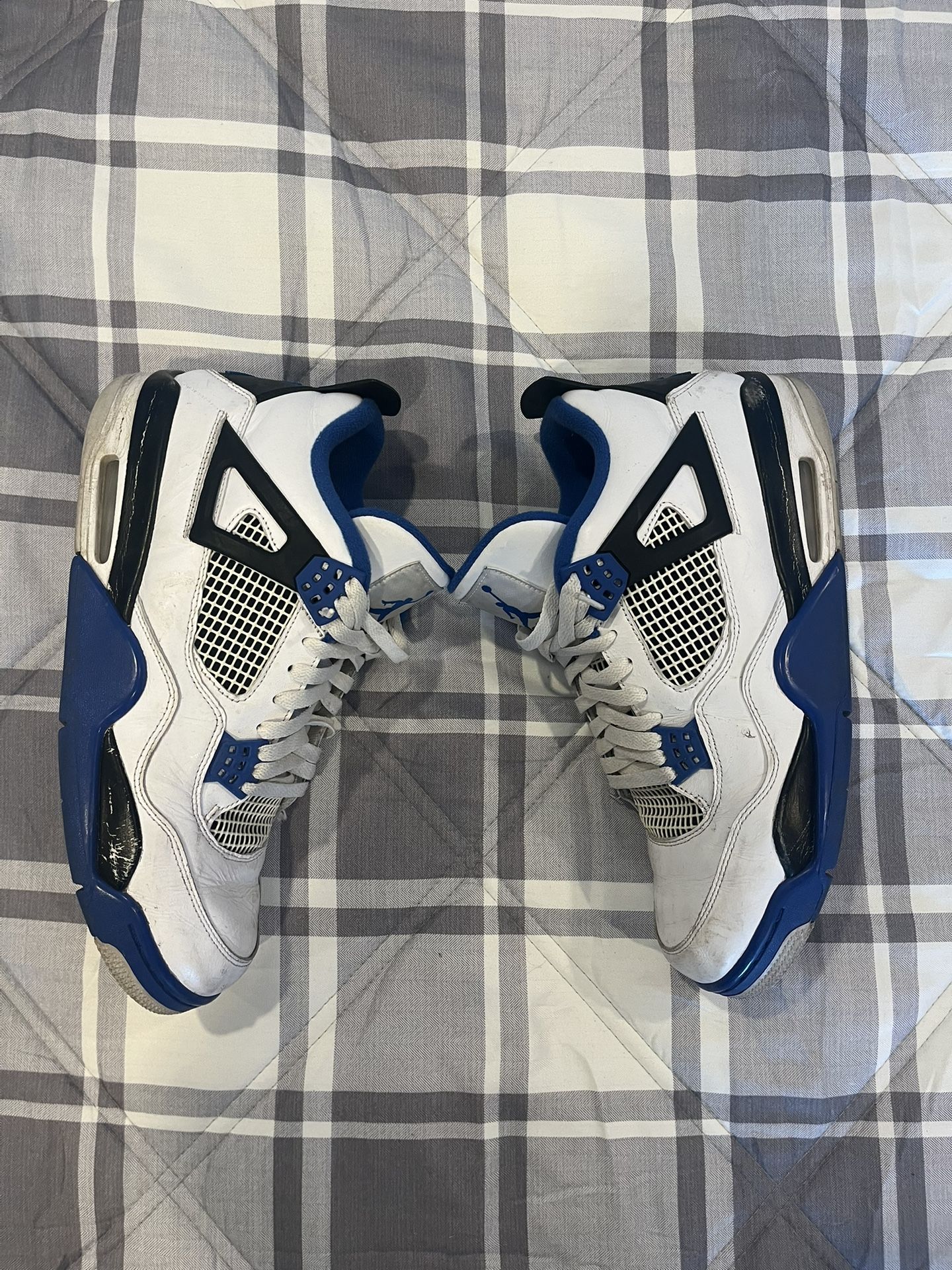 Size 12 - Jordan 4 Retro Motorsports DECENT CONDITION