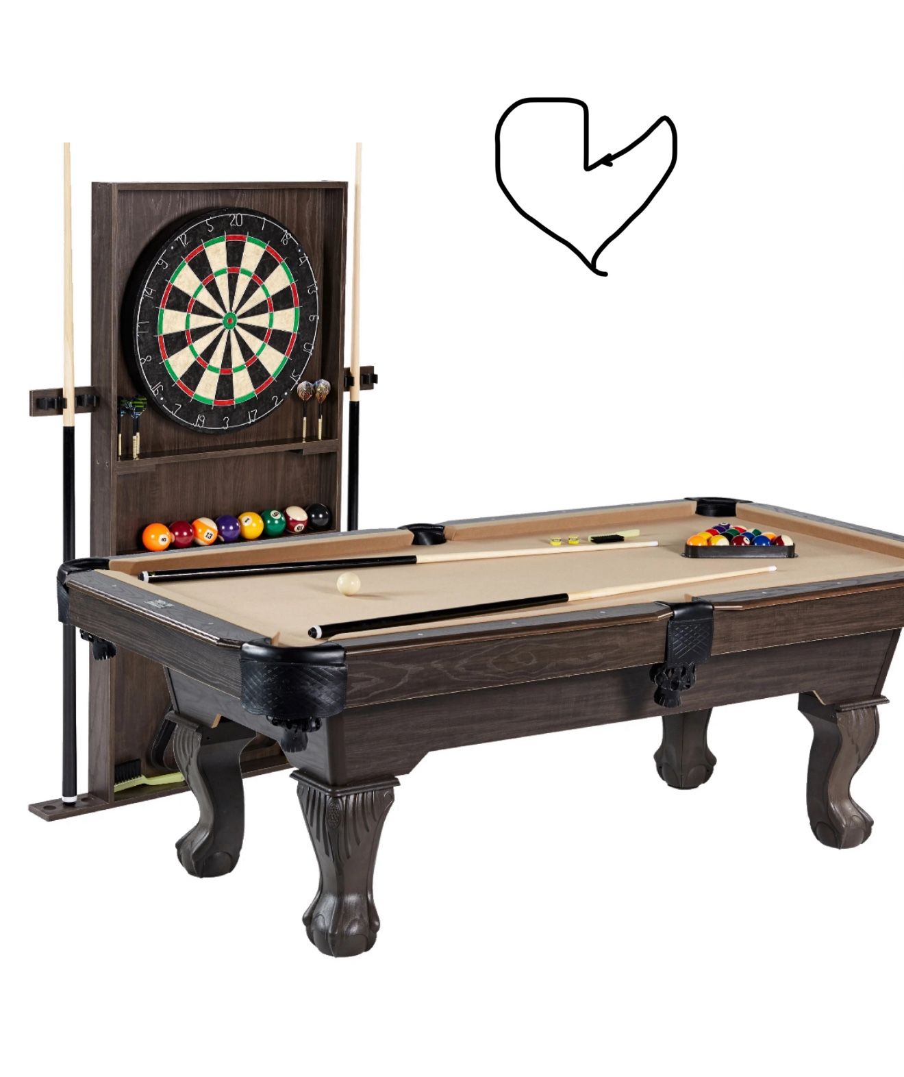 pool table n dart