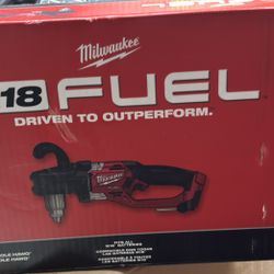 Milwaukee M18 FUEL GEN I| 18V Lithium-lon Brushless Cordless 1/2 in. Hole Hawg Right Angle Drill (Tool-Only)
