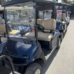 2019 Ezgo Golf Cart Lithium Rxv 25mph $2,500 Each