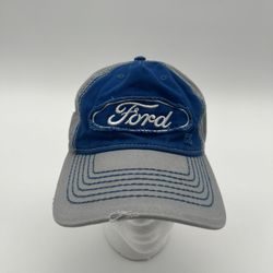 (30) Ford Official Licensed Cap Blue/Grey One Size Fits All 