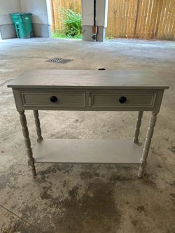 Console Table With Drawers