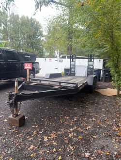 1989 LSL1 open trailer 16ft 12k GVWR