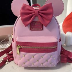 Loungefly Pink Backpack