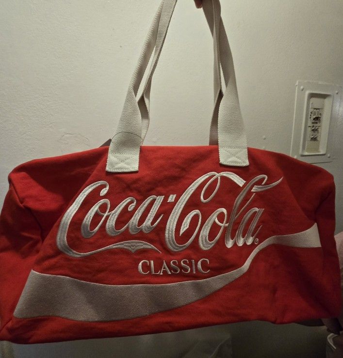 Coca Cola Duffel Bag New/nuevo
