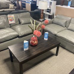 Leather Sofa & Loveseat ☺️ Easy Financing ! 💛 $2,899
