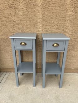 Pair of side tables