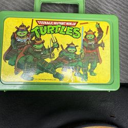 1993 Teenage Mutant Ninja Turtles Pencil Box “ Vintage”