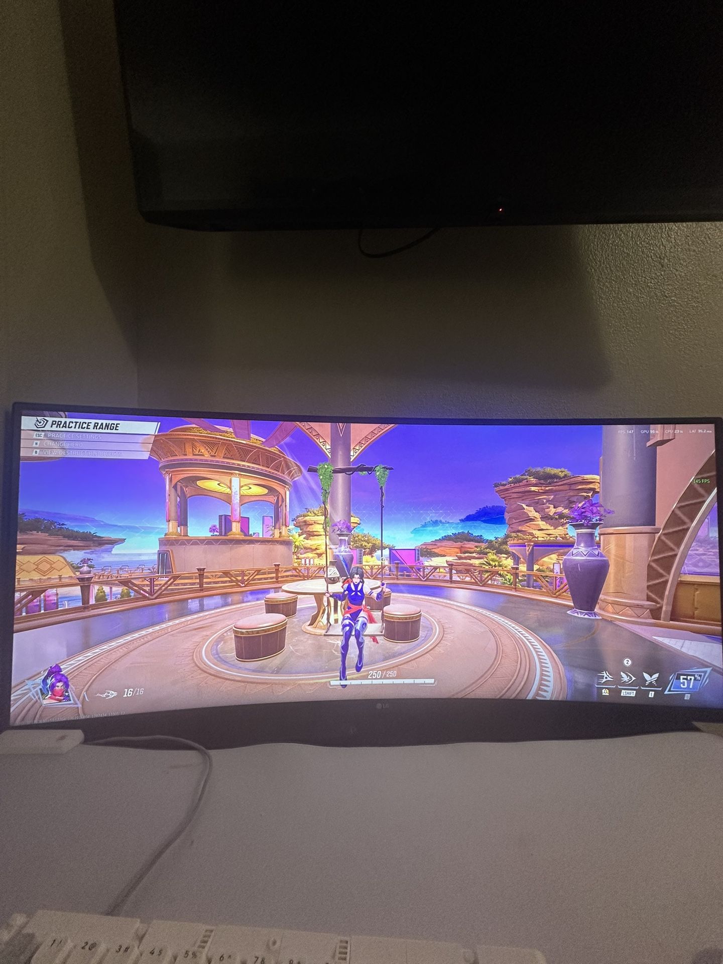 LG Ultrawide 165hz Monitor