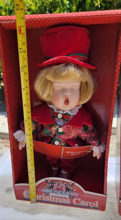 Vintage Mistletoe Miss Porcelain Dolls Buy All - $120