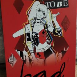 Harley Quinn Metal Poster $5 