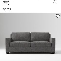 West Em Queen Size Sleeper sofa Gently Used 