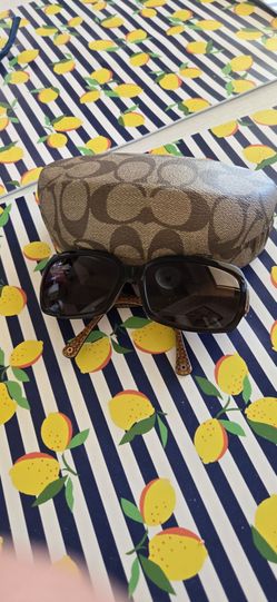 Coach sun glasses