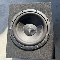 10 Inch Subwoofer And Enclosure