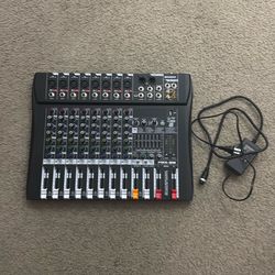 8 channel mixer