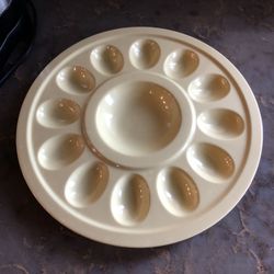 Deviled Egg Dish In Great Condition.