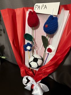 Flores. A crochet.