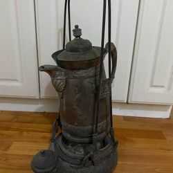 1890 Antique Tilting Water Pitcher w/Stand