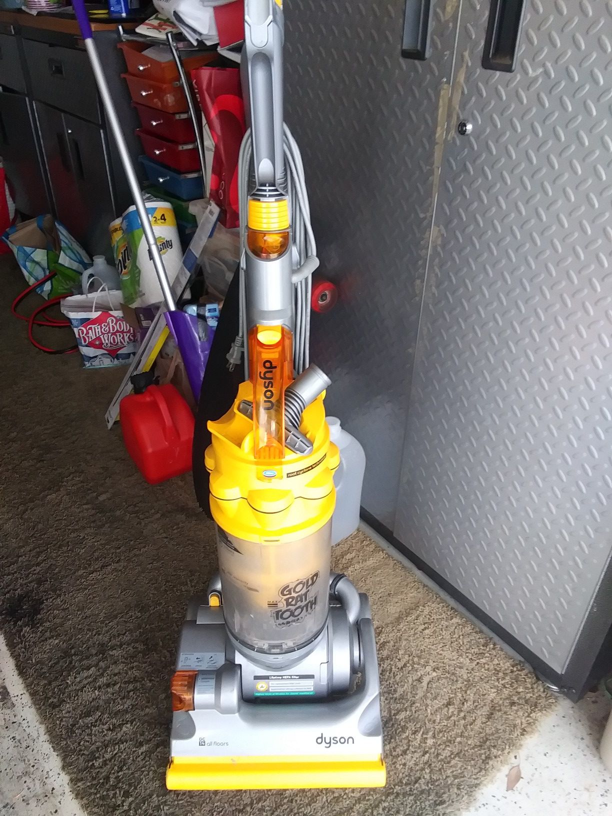 Dyson upright DC14 yellow vacuum for Sale in Los Angeles, CA OfferUp