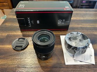 LUMIX 50mm 1.8 lens