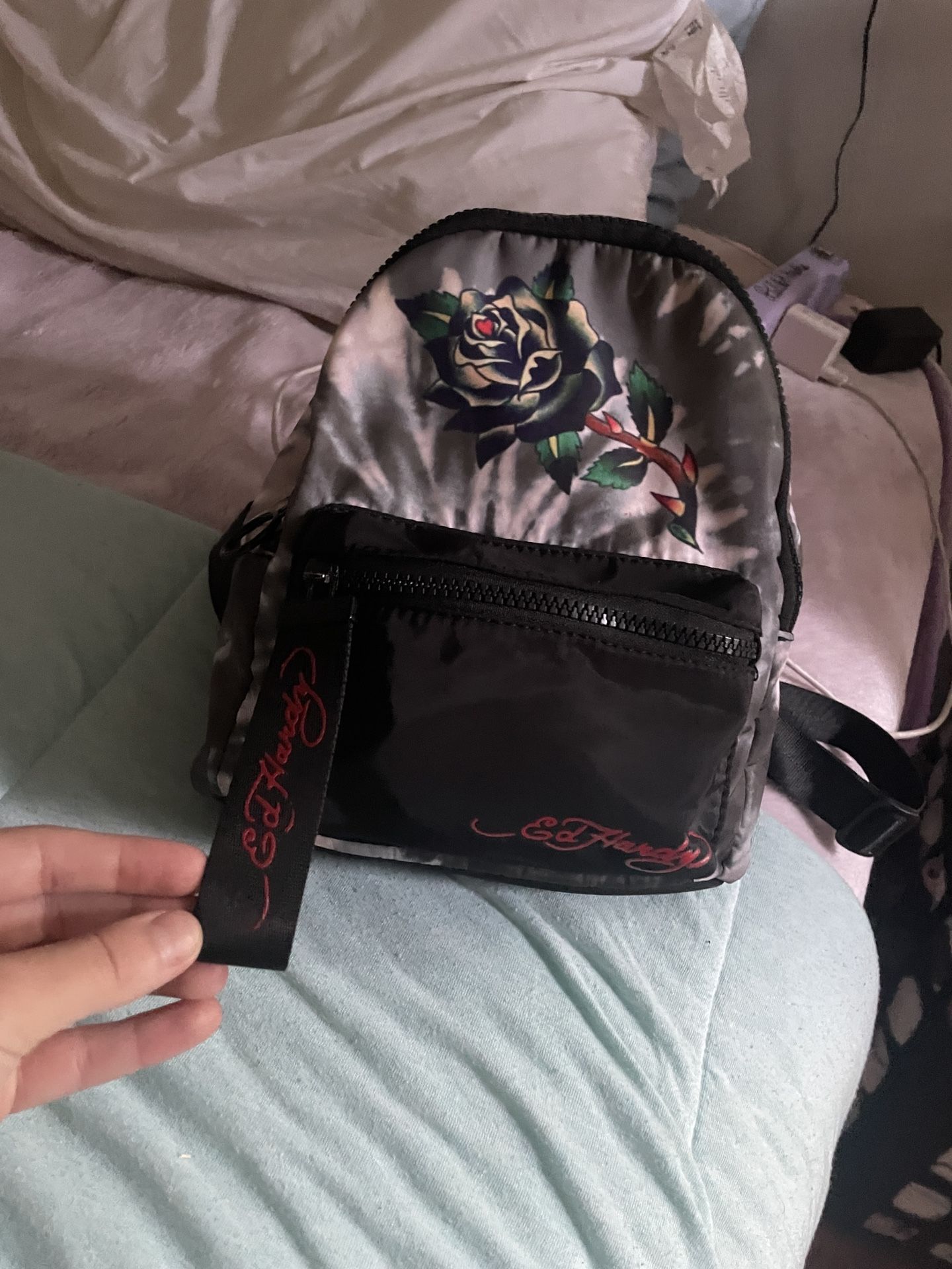 real ed hardy mini backpack