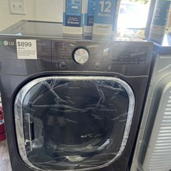 Out Of Box  Was$1749 Front Load Gas Dryer On Sale -# DLGX4501B