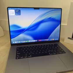 16-in MacBook Pro M2 Max 12‑Core CPU, 38‑Core GPU, 96GB RAM, 8TB SSD