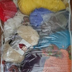 Yarn Included With Crochet Hook Set