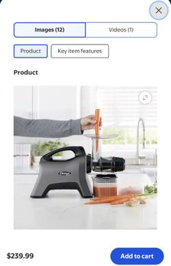 Omega Juicer 200 Watts. Brand New In Box. Save! Save! Save!