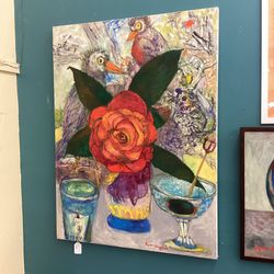 BYRON RANDALL Birds & Flower Art