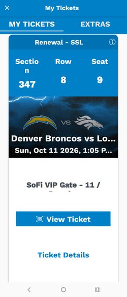 Chargers vs Denver