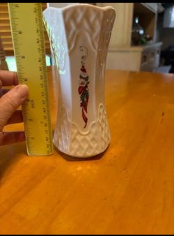 Decorative Holiday Vase By Belleek