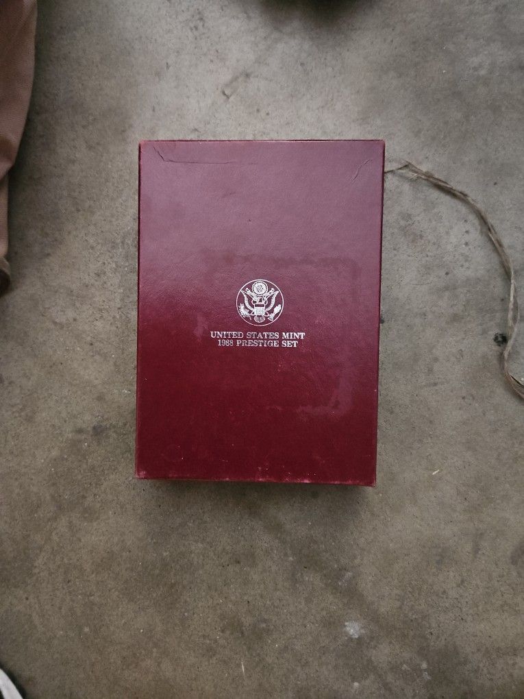 1988 Prestige Coin Set 
