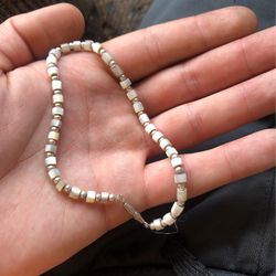 11in Mother Of Pearl Anklet