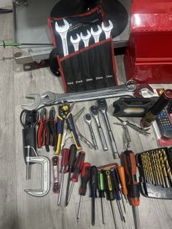 Toolbox With A Bunch Of Things In It