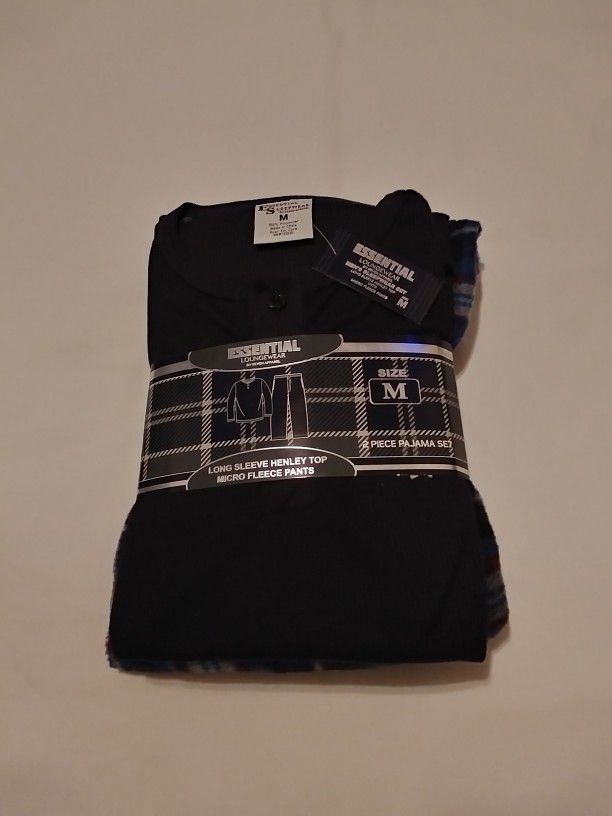 Essential Sleepwear Set by Seven Apparel Mens Size Medium 2 Piece Pajama Lounge