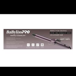 1. 1/4" Babyliss Pro Curling Iron