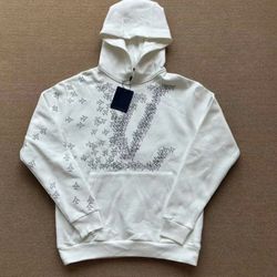 LOUIS VUITTON PLANE LOGO PRINTED HOODIE  !!!