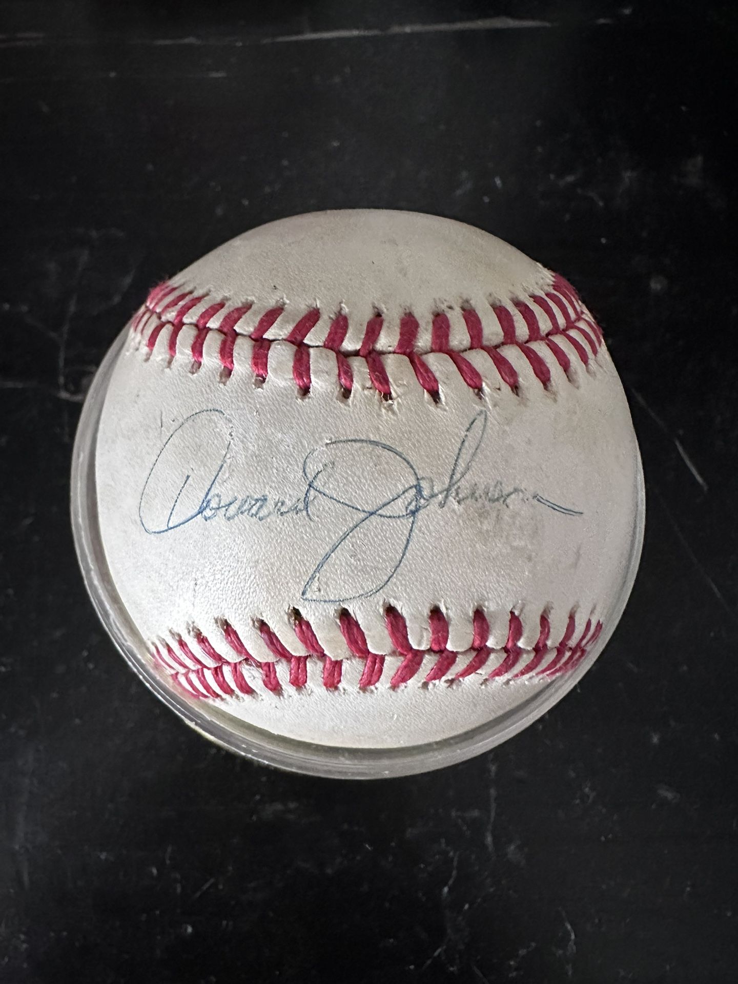 Mets Howard Johnson Signed Baseball