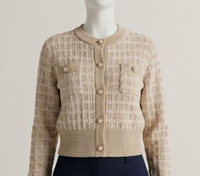 "Old money" cardigan