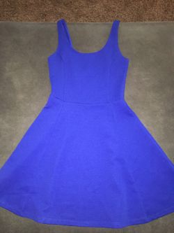 ➰ Canary Blue Form Top Flow bottom Dress➰