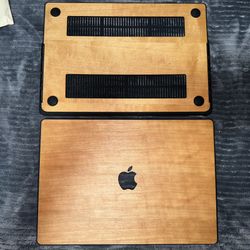 Glitty Real Wood Case for Apple 16 Inch MacBook Pro 