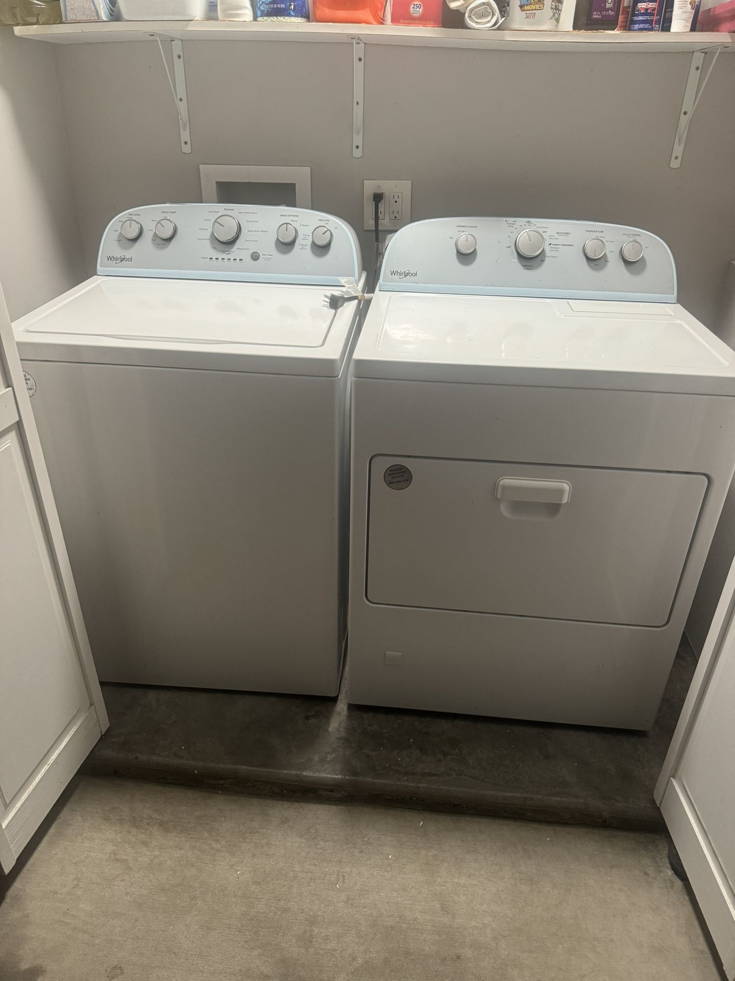 Washer And Dryer